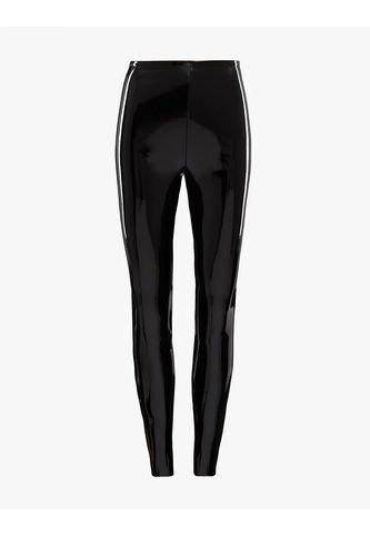 Leggings Faux Patent Leather Flare Commando Op Commando