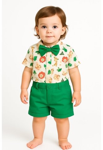 Conjuntos De Vestir Para Niños Prendas Ropa Camisa, Pantalon Y Corbatin Comprastao