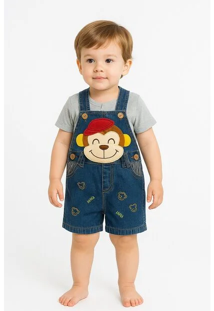 Overoles Ropa Niños Conjuntos Vestir  Cortos Bebes Online