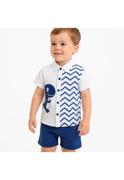 Comprastao Camisa Manga Corta Y Pantalones Cortos Conjuntos De Ropa Niños