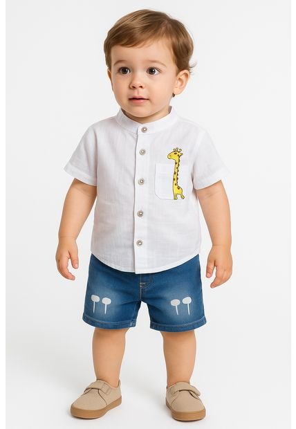 Niños Conjuntos Ropa Vestir Camisa Pantalon