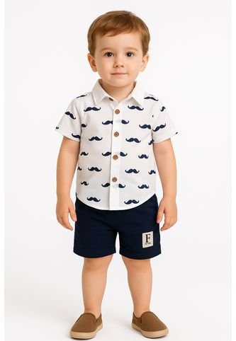 Conjuntos Niños Es Cortos Y Camisa Comprastao