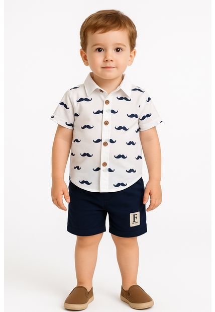 Conjuntos Niños Es Cortos Y Camisa