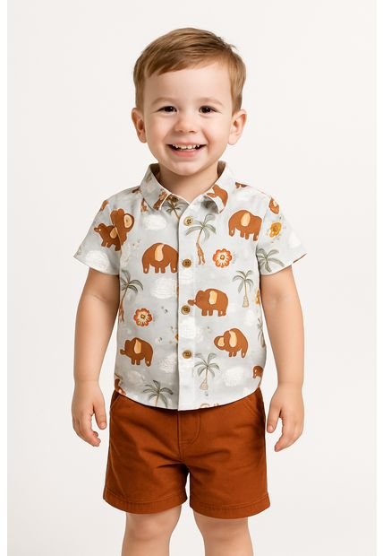 Comprastao Ropa  Para Niños, Conjunto De Vestir Prendas Camisa Y Pantalón  