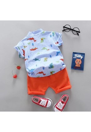Niños Pantalones Cortos Y Camisa Manga Corta Para Bebes Y Niños