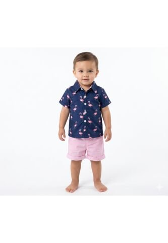 COMPRASTAO Ropa Para Niños Prendas Vestir Pantalones Cortos Y Camisa Comprastao