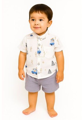 Comprastao Ropa Niños Conjuntos Vestir  Cortos Pantalones Y Camisa