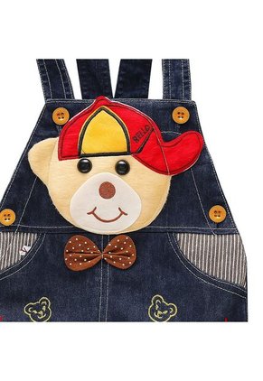 Overol Para Niños Unisex Cortos Vaqueros Bodys 