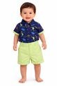 Ropa Niños Conjunto Prendas Pantalones Cortos Camisa de Comprastao