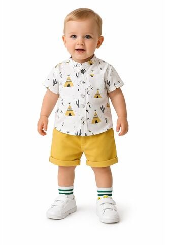 Niños Prendas Conjuntos Bebes Camisa Pantalón Ropa Comprastao Comprastao