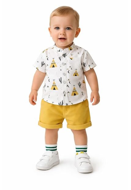 Niños Prendas Conjuntos Bebes Camisa Pantalón Ropa Comprastao