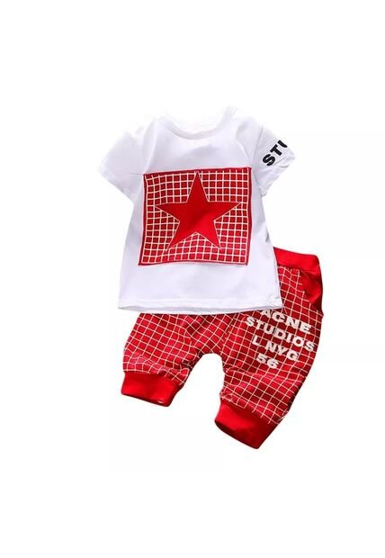 Ropa Niños Conjuntos Vestir  Bebes Pantalón Y Camiseta