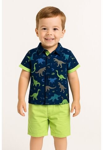 Ropa Niños Conjunto Prendas Pantalones Cortos Camisa Comprastao