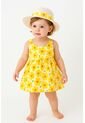 Vestido Infantil Estampado Con Pava  Verano Gratis Sombrero de Comprastao