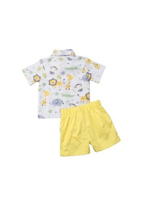 Niños Conjuntos Ropa Vestir Bebes Prendas Camisa Pantalón Corto