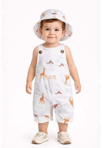 Ropa Para Niñas Y Niños Prendas Vestir Overol Mas Sombrero Comprastao