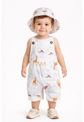 Ropa Para Niñas Y Niños Prendas Vestir Overol Mas Sombrero