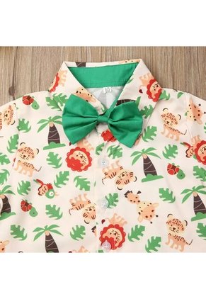 Conjuntos Vestir Para Niños Prendas Ropa Camisa, Pantalon Y Corbatin.