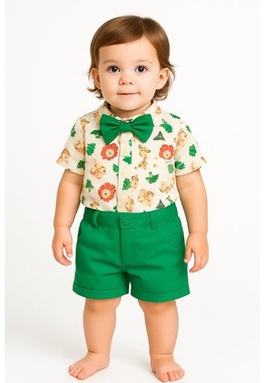 Conjuntos Vestir Para Niños Prendas Ropa Camisa, Pantalon Y Corbatin.