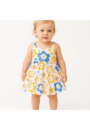Vestido Floral Niñas Ropa Conjuntos Vestir  Bebes Comprastao.