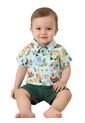 Comprastao Vestir Ropa Niños Conjuntos Online Prendas Bebes Verde Blanco de Comprastao