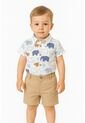 Ropa Niños Conjuntos Vestir Pantalones Cortos Y Camisa de Comprastao