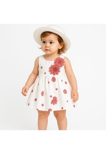 Ropa Niños Vestido Y Sombrero Vestir Niñas Pequeñas