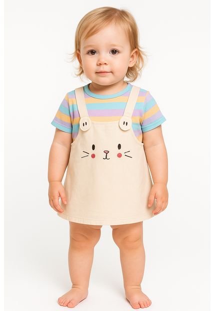 Comprastao Ropa Niñas, Vestido Enterizo Conjuntos Prendas Vestir