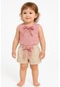 Niñas Cortos Pantalones Con Cinturón Y Blusa  Conjuntos Ropa Vestir de Comprastao