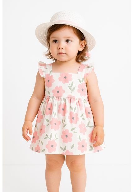 Comprastao Vestidos Y Sombrero Niñas Conjuntos De Ropa 