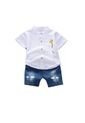 Niños Conjuntos Ropa Vestir Camisa Pantalon de Comprastao