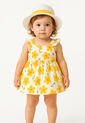 Vestido Para Niña Con Accesorio – Sombrero De Regalo de Comprastao