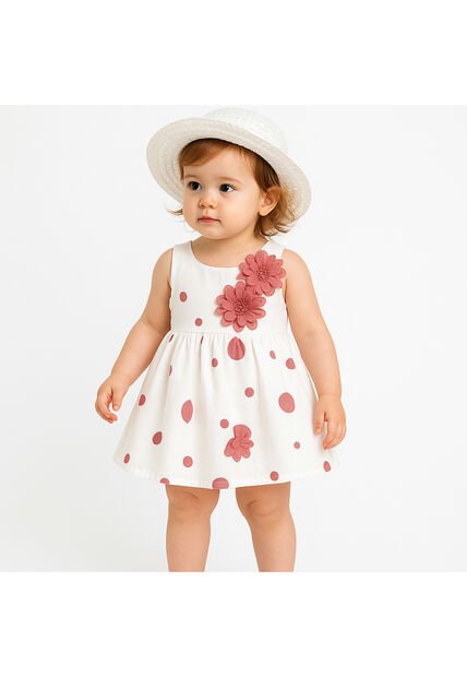 Ropa Infantil Femenina – Vestido + Pava Incluidos