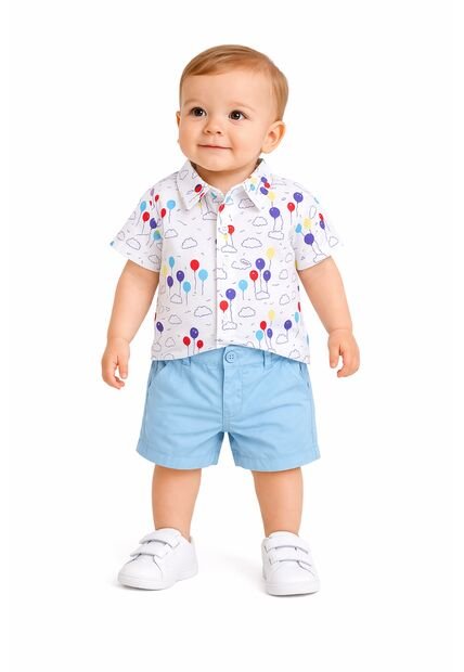 Comprastao Ropa Niños Conjuntos Vestir Pantalones Cortos Y Camisa