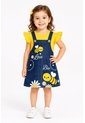 Conjunto De Ropa Enterizo Para Niñas Vestidos Princesas Ropa Fresca De Verano Abeja Y Flores de Comprastao
