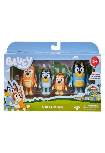 Bluey Familia Figura X 4 S3. Surtido