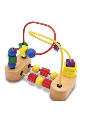 MELISSA & DOUG PRIMER LABERINTO MADERA CON CUENTAS