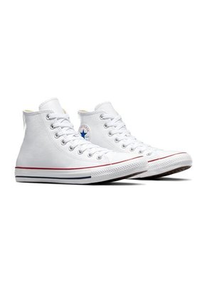 Tenis Converse Botas Chuck Taylor All Star Cuero-Blanco