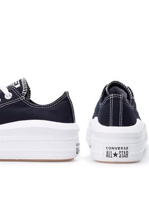 Tenis Converse Canvas Chuck Taylor All Star Move Mujer -Negro