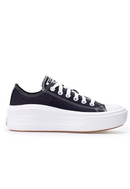 Tenis Converse Canvas Chuck Taylor All Star Move -Negro