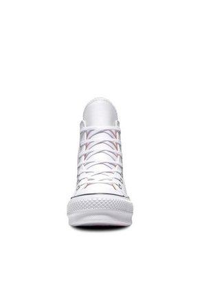 Tenis Converse Botas Cuero Ctas Lift Para Mujer-Blanco