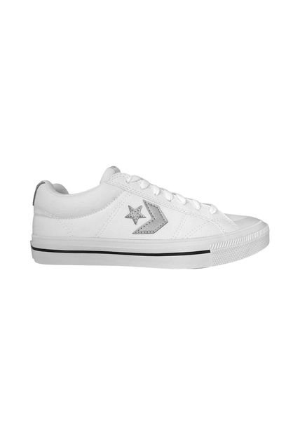 Tenis Converse Sport Casual Unisex-Blanco/Gris