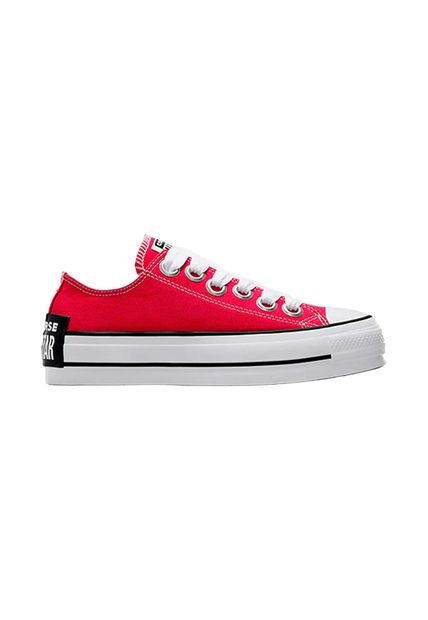 Tenis Converse Chuck Taylor All Star Lift Mujer-Rojo