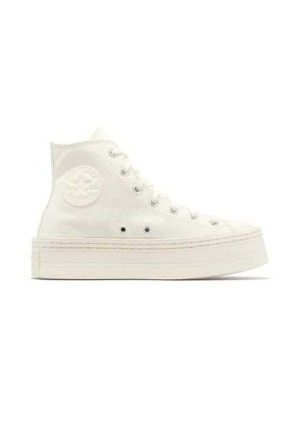 Tenis Converse Botas Ctas Modern Lift Mujer-Blanco