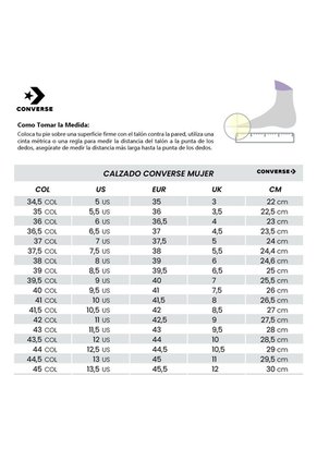 Tenis Botas Converse Chuck Taylor All Star Lift Mujer-Negro