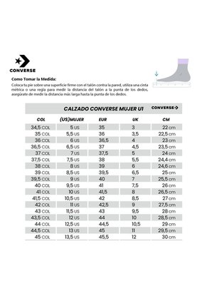 Tenis Botas Converse Chuck Taylor All Star Mujer-Coral