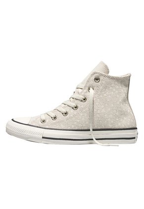 Tenis Botas Converse Chuck Taylor All St Mujer-Beige/Blanco