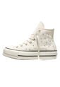 Tenis Botas Converse Chuck Taylor All Star Lift Mujer-Beige de Converse
