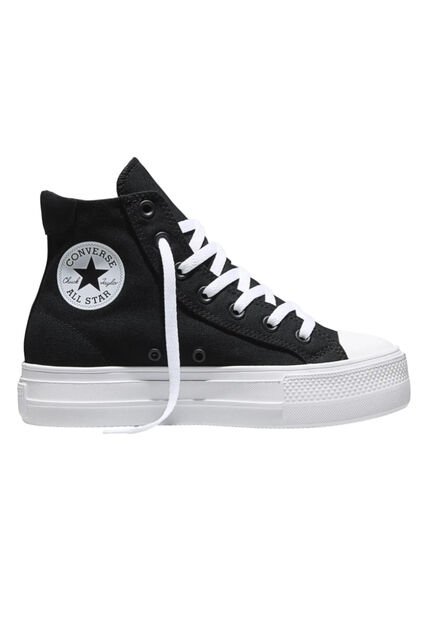 Tenis Botas Converse Day One Platform Mujer-Negro