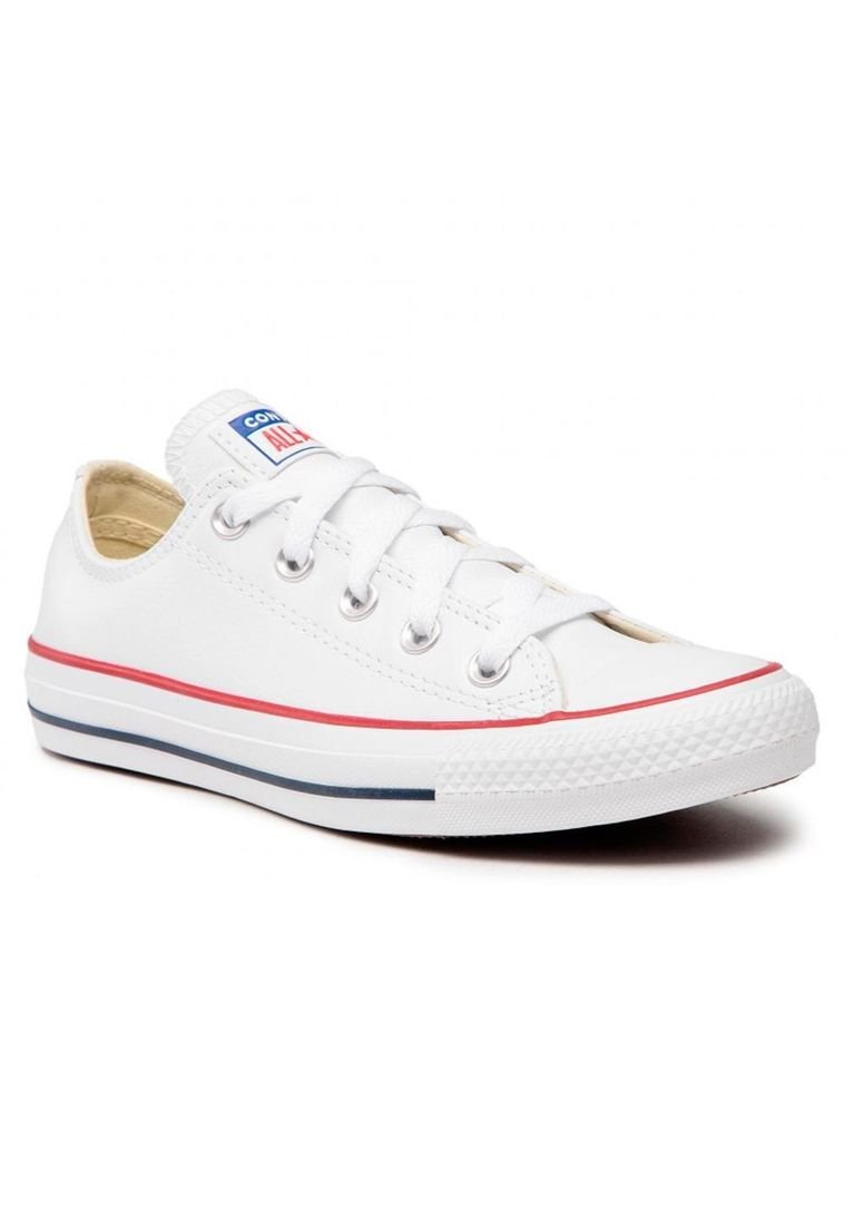 Tenis Converse Chuck Taylor All Star Cuero Unisex Blanco Compra Ahora Dafiti Colombia